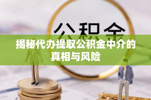 芜湖揭秘代办提取公积金中介的真相与风险