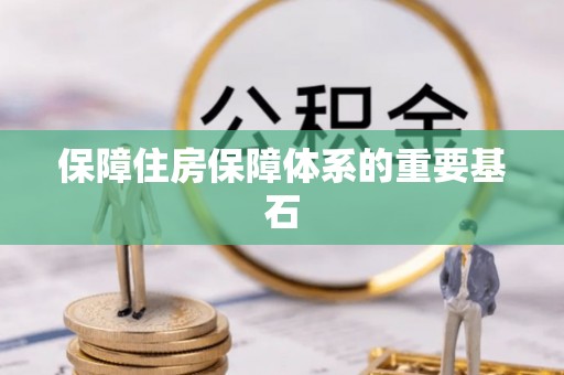 芜湖保障住房保障体系的重要基石